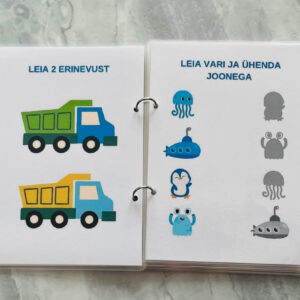tegelusraamat 2 3 aastasele.