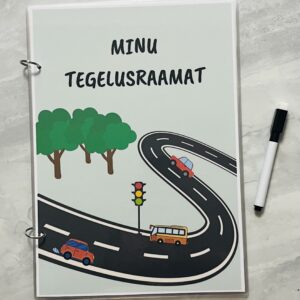 autodega tegelusraamat