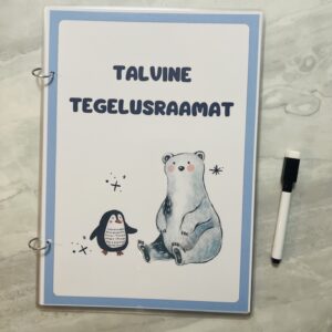 talvine tegelusraamat