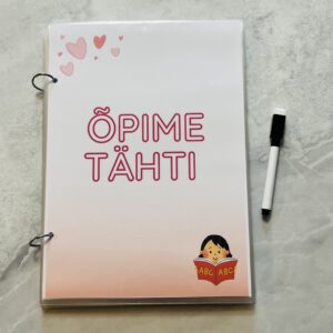 õpime tähti roosa