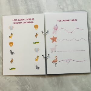 tegelusraamat 2 aastasele